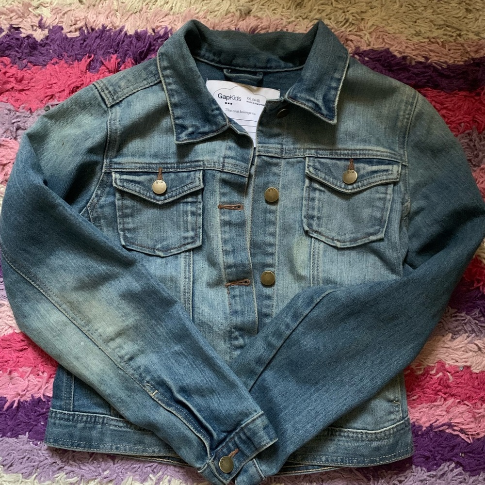 Gap kids girls jean jacket